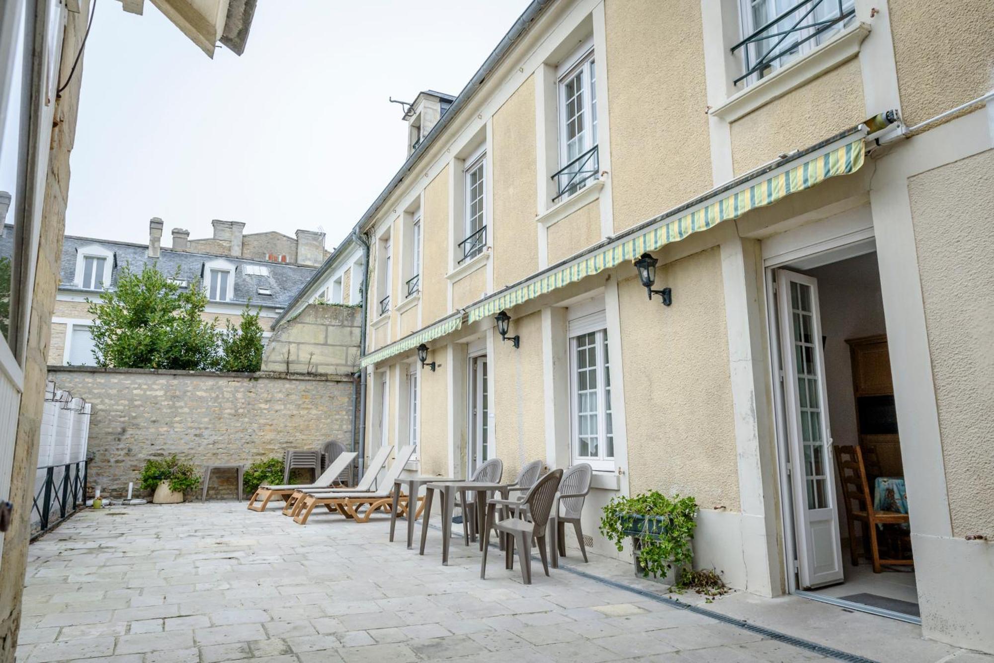 Maison Studios & Appartements Les 4 Vents Luc-sur-Mer Dış mekan fotoğraf