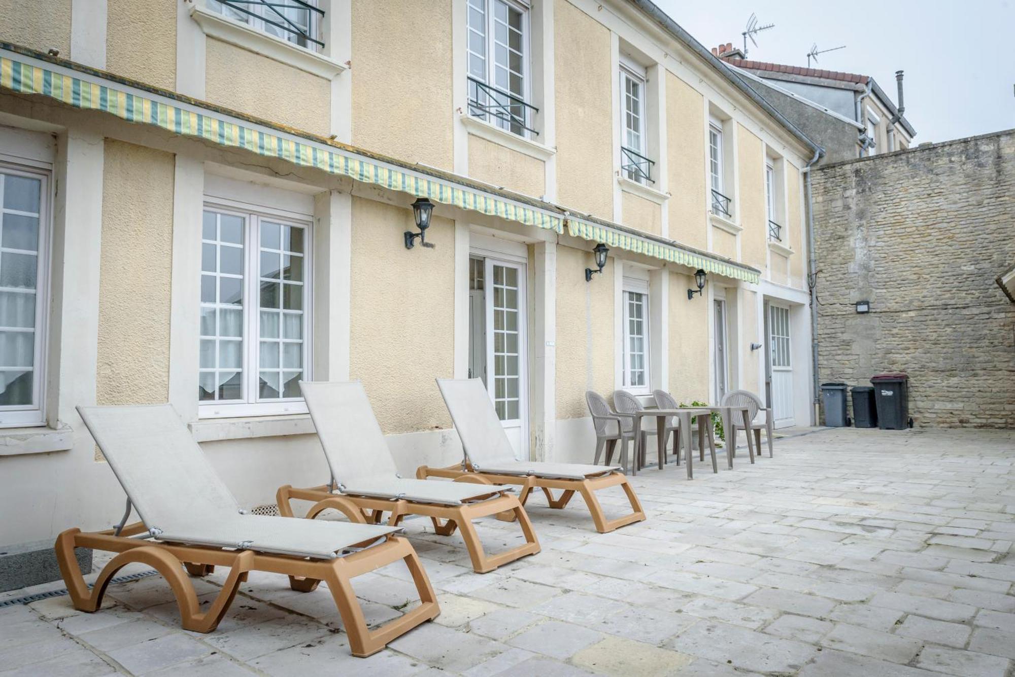 Maison Studios & Appartements Les 4 Vents Luc-sur-Mer Dış mekan fotoğraf